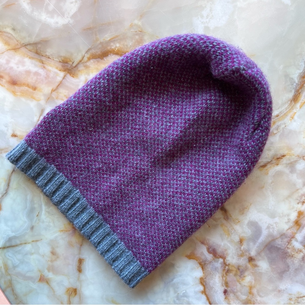 100% CASHMERE BEANIE